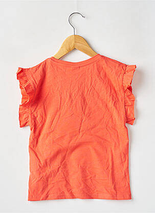 T-shirt stretch manches courtes orange S.OLIVER fille