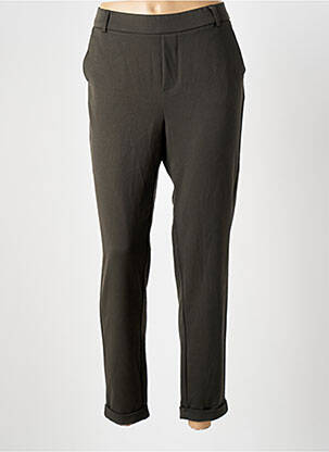 Pantalon slim taille élastique taille normale vert VERO MODA femme
