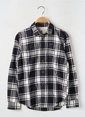 Chemise manches longues noir GARCIA pour garçon seconde vue
