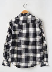 Chemise manches longues noir GARCIA pour garçon seconde vue