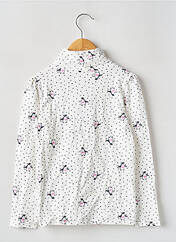 Sous-pull blanc S.OLIVER pour fille seconde vue