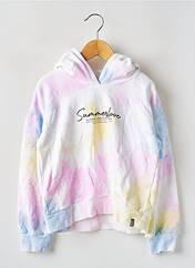 Sweat-shirt à capuche rose CARS JEANS pour fille seconde vue