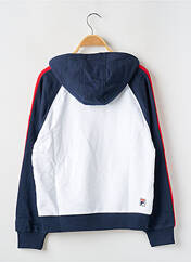Sweat-shirt à capuche blanc FILA pour garçon seconde vue