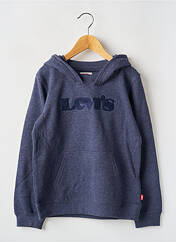 Sweat-shirt à capuche bleu LEVIS pour garçon seconde vue