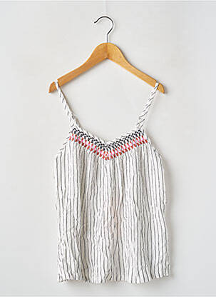 Top blanc KIDS ONLY pour fille