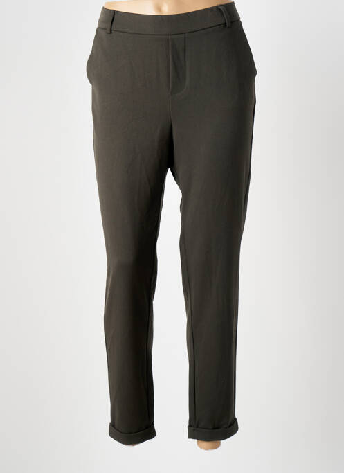 Pantalon slim taille élastique taille normale vert VERO MODA femme