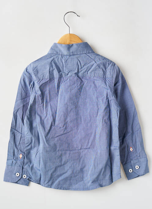 Chemise manches longues bleu GARCIA garçon