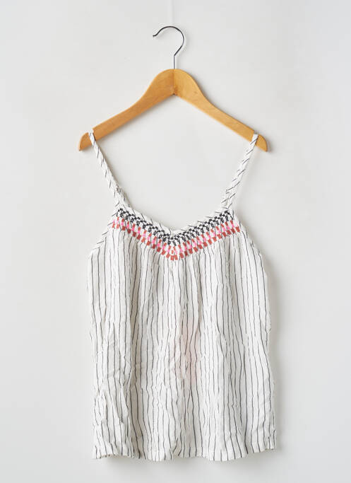 Top blanc KIDS ONLY pour fille
