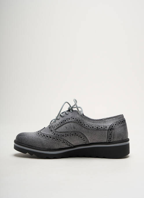 Derbies gris LPB pour femme