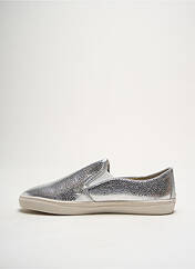 Slip ons argent LE TEMPS DES CERISES pour femme seconde vue