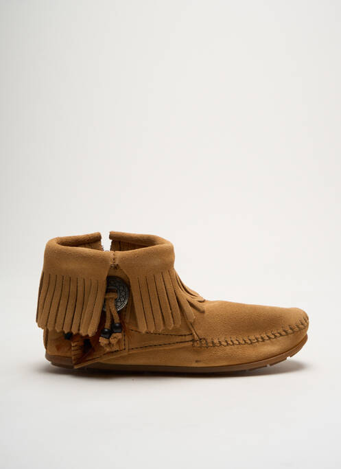 Bottines/Boots marron MINNETONKA pour femme
