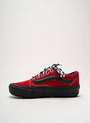 Baskets rouge VANS pour unisexe seconde vue