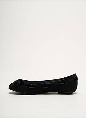Ballerines tissage satiné chiquet noir LES TROPEZIENNES PAR M.BELARBI fille