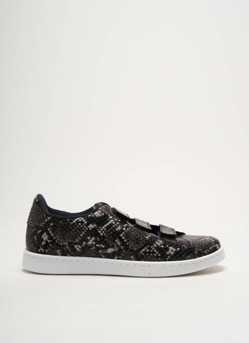 Baskets bout rond talon plat jusqu'à 3cm gris VICTORIA femme