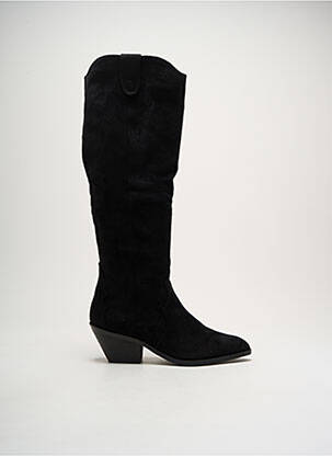 Bottes cubain talon de 4 à 6cm noir VANESSA WU femme