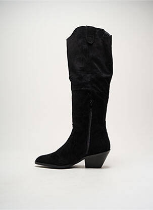 Bottes cubain talon de 4 à 6cm noir VANESSA WU femme