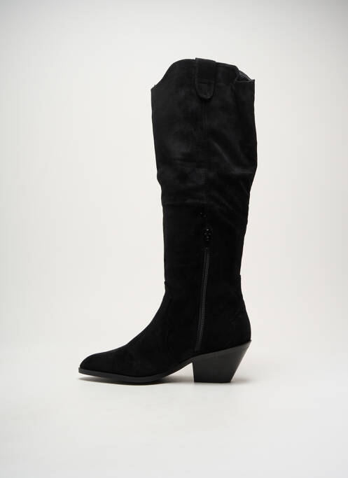 Bottes bout pointu talon de 4 à 6cm noir VANESSA WU femme