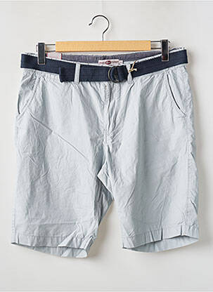 Bermuda tissage popeline taille normale bleu PETROL INDUSTRIES homme