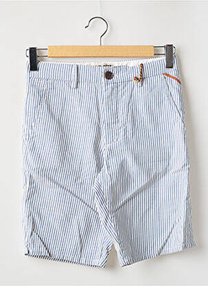 Bermuda taille à pinces taille normale bleu LE FABULEUX MARCEL DE BRUXELLES homme