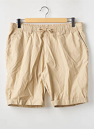 Short tissage popeline taille normale beige TOM TAILOR homme