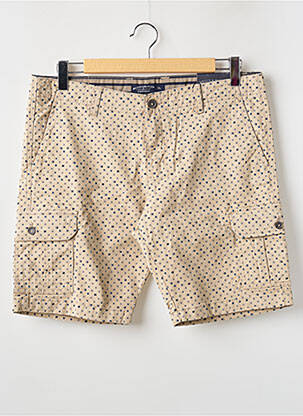 Short coupe cargo taille normale beige BRUCE & BUTLER  homme