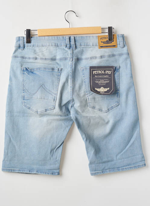 Bermuda stretch taille normale bleu PETROL INDUSTRIES homme