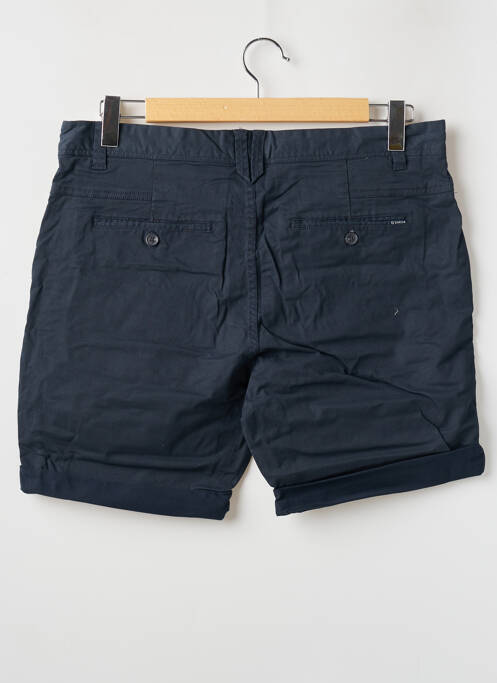 Short tissage popeline taille normale bleu GARCIA homme