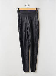 Pantalon slim skinny taille haute noir VERO MODA femme
