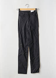 Pantalon droit stretch taille haute noir VILA femme