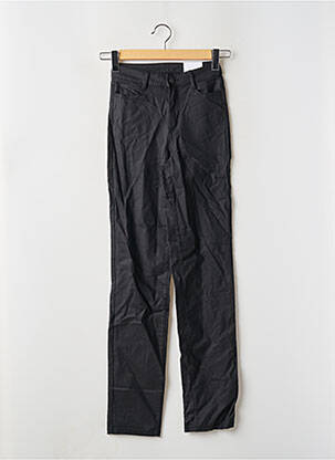 Pantalon droit stretch taille haute noir VILA femme