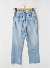 Jeans coupe droite taille haute taille haute bleu GARCIA femme