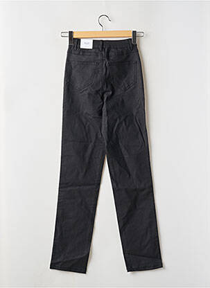 Pantalon droit stretch taille haute noir VILA femme