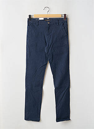 Pantalon chino stretch taille normale bleu JACK & JONES homme