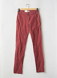 Pantalon chino stretch taille normale rouge SHINE ORIGINAL homme