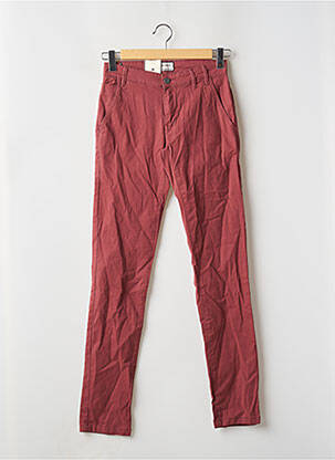 Pantalon chino stretch taille normale rouge SHINE ORIGINAL homme