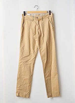 Pantalon chino stretch taille normale beige ESPRIT homme