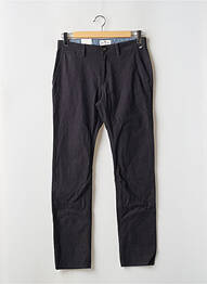 Pantalon chino tissage chiné taille normale noir TOM TAILOR homme