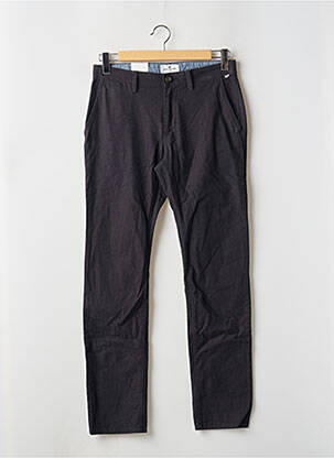 Pantalon chino tissage chiné taille normale noir TOM TAILOR homme