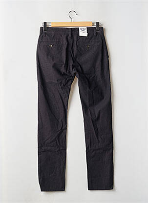Pantalon chino tissage chiné taille normale noir TOM TAILOR homme