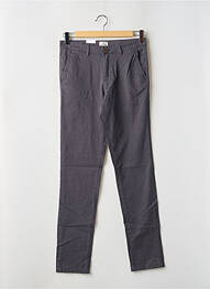 Pantalon chino stretch taille normale gris JACK & JONES homme