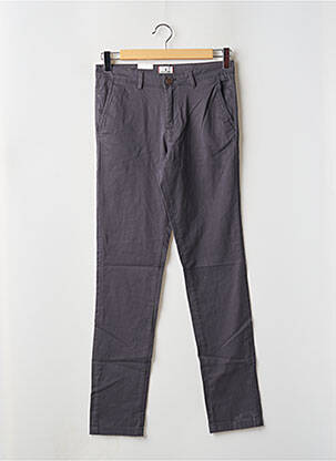 Pantalon chino stretch taille normale gris JACK & JONES homme