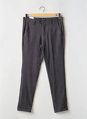 Pantalon slim stretch taille normale noir JACK & JONES homme