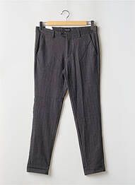 Pantalon slim stretch taille normale noir JACK & JONES homme