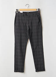 Pantalon slim stretch taille normale gris JACK & JONES homme