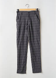 Pantalon slim stretch taille normale gris BRUCE & BUTLER  homme