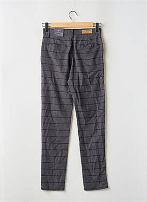 Pantalon slim stretch taille normale gris BRUCE & BUTLER  homme