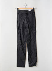Pantalon droit noir VILA pour femme seconde vue