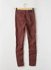 Pantalon slim marron JDY pour femme seconde vue