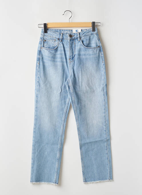 Jeans coupe droite taille haute taille haute bleu GARCIA femme