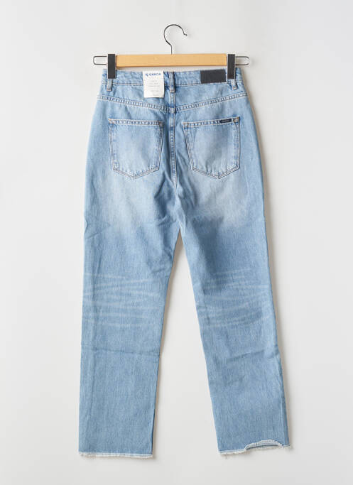 Jeans coupe droite taille haute taille haute bleu GARCIA femme